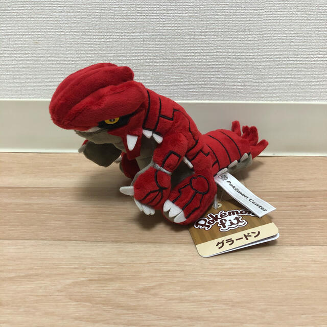 ポケモンセンター ぬいぐるみ fit グラードンの通販 by kana'shop｜ラクマ