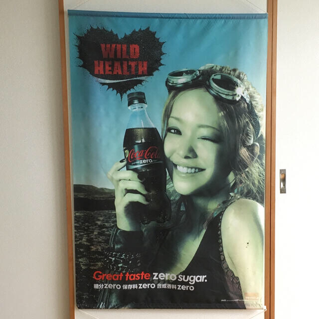 安室奈美恵 コカコーラzero垂れ幕の通販 by ©️heese shop｜ラクマ