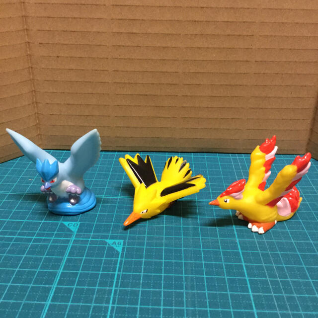 ポケモン - ポケモンキッズ 指人形 フリーザー サンダー ファイヤーの3