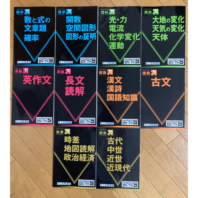 進研ゼミ セレクト5 合格への過去問の通販 by キミドリ's shop｜ラクマ