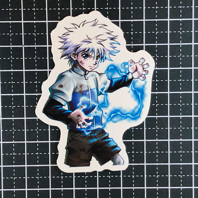 防水ステッカー HUNTER×HUNTER キルア ゾルディックの通販 by やまやん