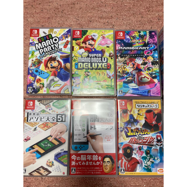 switchゲームソフトセット マリオカートパーティーデラックス リング