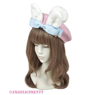 Angelic Pretty（ハンチング/ベレー帽 ・ ピンク/桃色系）のフリマ
