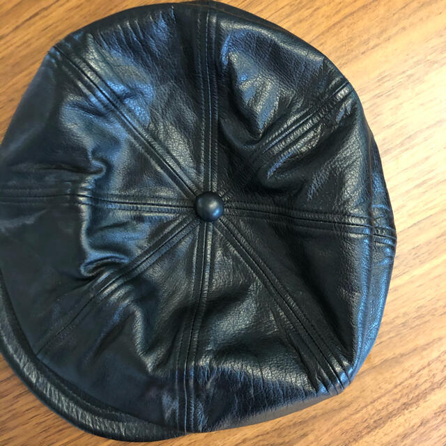 SAINT LAURENT PARIS 羊革 キャスケット 黒 L 58cm 【公式通販】