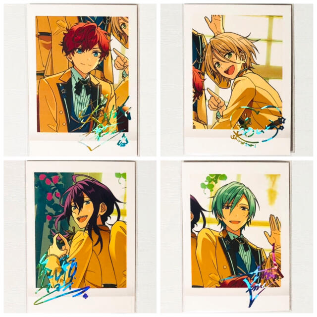 新品☆あんスタ【ALKALOID】5周年☆ぱしゃこれ☆PREMIUM☆4点セットの