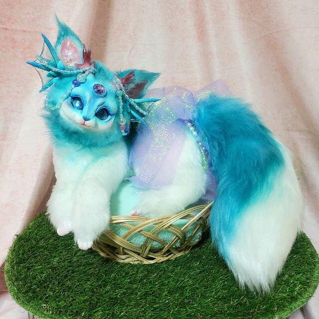 みーこ様のオーダー】幻獣風ハンドメイドぬいぐるみ【アートドール】の