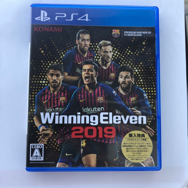 KONAMI - ウイニングイレブン 2019 PS4の通販 by グーナー's shop