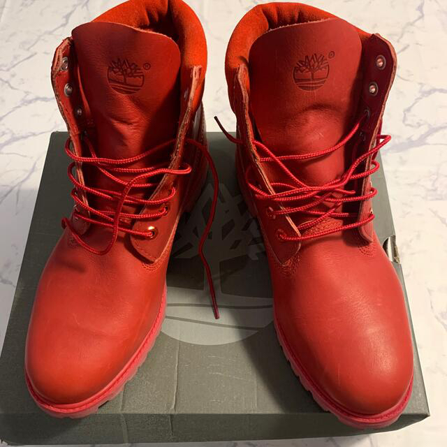 Timberland - Timberland ビビッド レッド 赤 27の通販 by 369