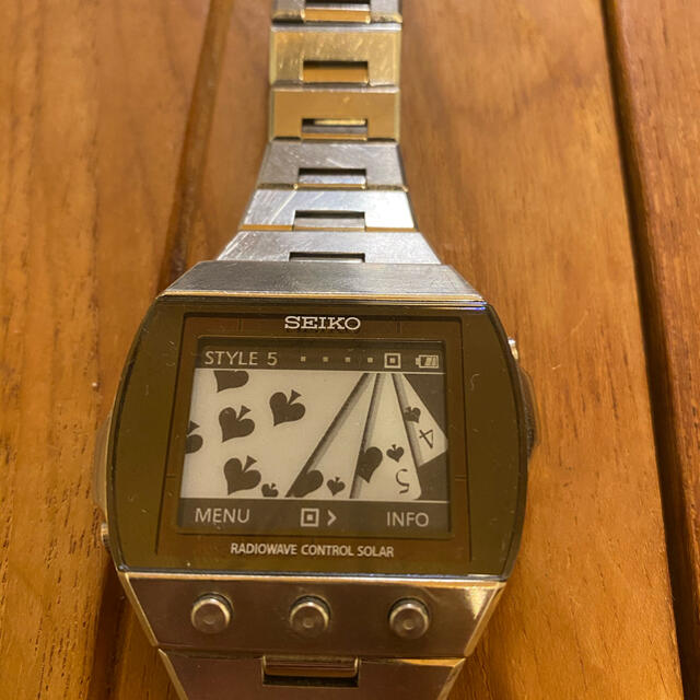 SEIKO - セイコーブライツ 電波ソーラー アクティブマトリックスEPDの