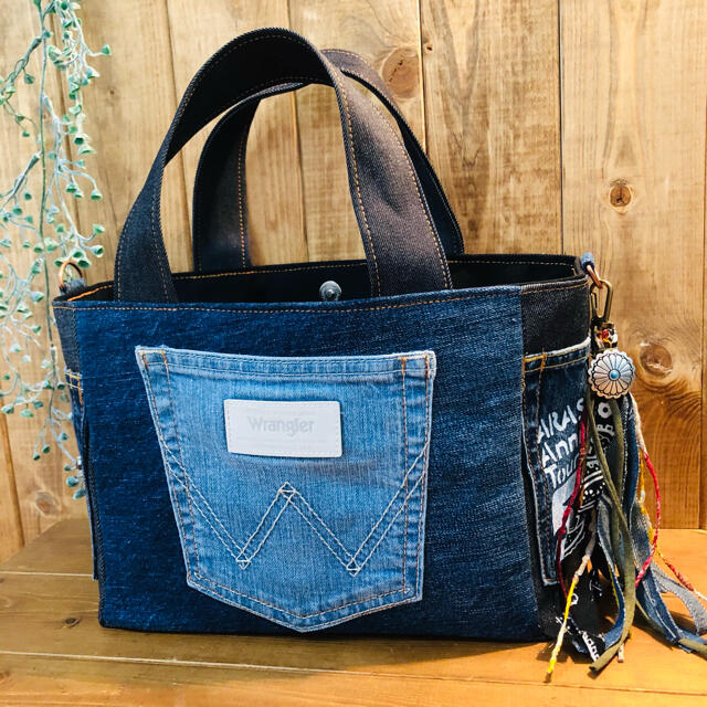 嵐 5×20 トートバッグ リメイク の通販 by ありのまま ｜ラクマ