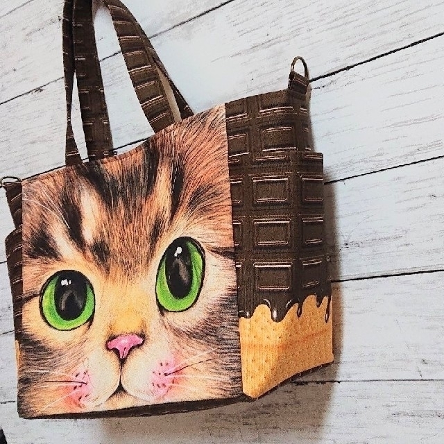 さ*ー様 コヤンイサムチョン ボリーちゃん ギャザーポケット付きトート