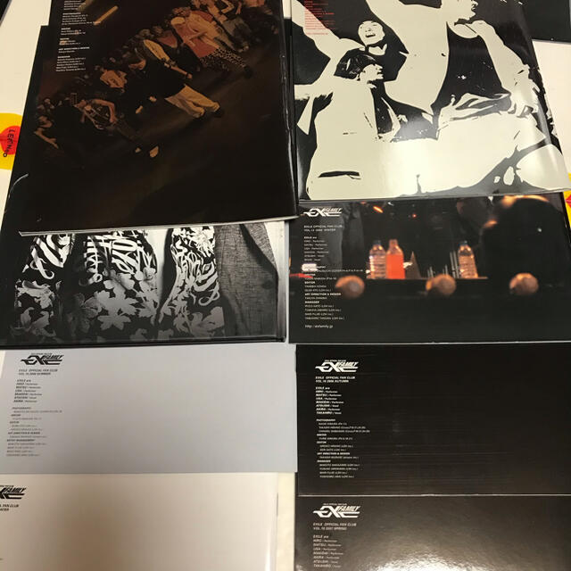 EXILE - EXILE ファンクラブ会報誌 8冊セットの通販 by ポプ子