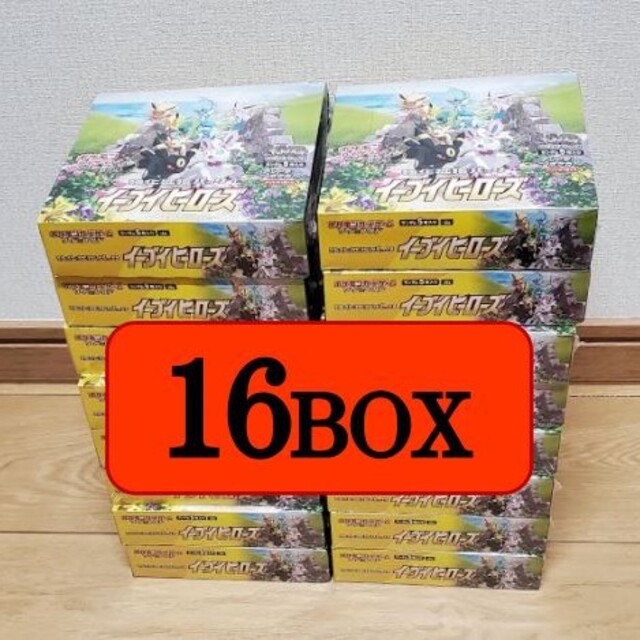 イーブイヒーローズ シュリンク付き 16box