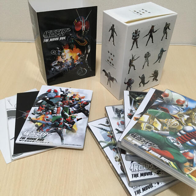 仮面ライダー THE MOVIE BOX〈初回限定生産・4枚組〉の通販 by ゆう's