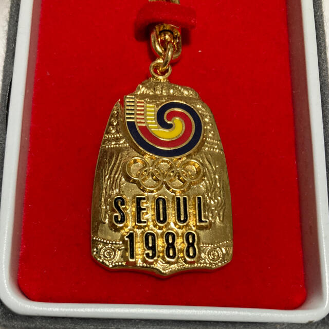 1988 ソウルオリンピック キーホルダー Olympics 韓国 五輪 の通販 by