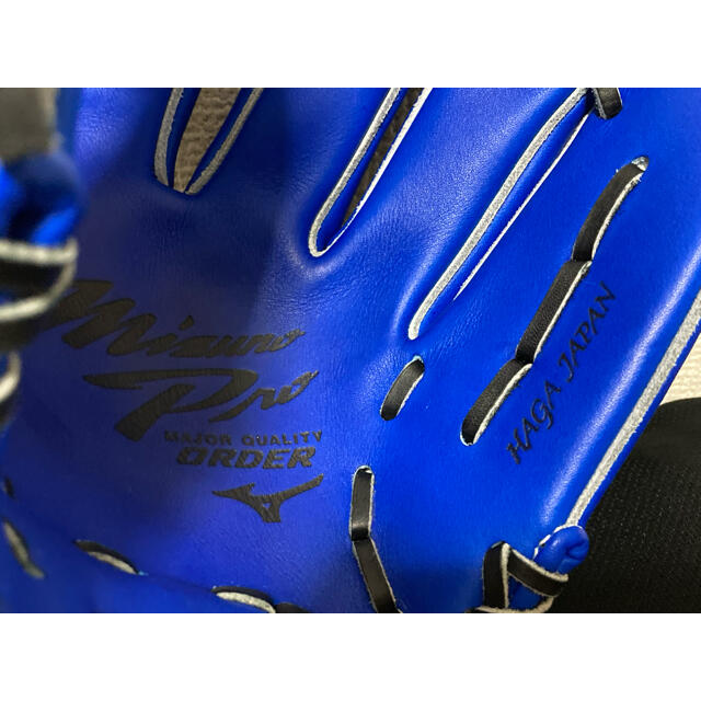 MIZUNO - ミズノプロ オーダーグラブ 軟式内野手 HAGA 日本製の通販 by