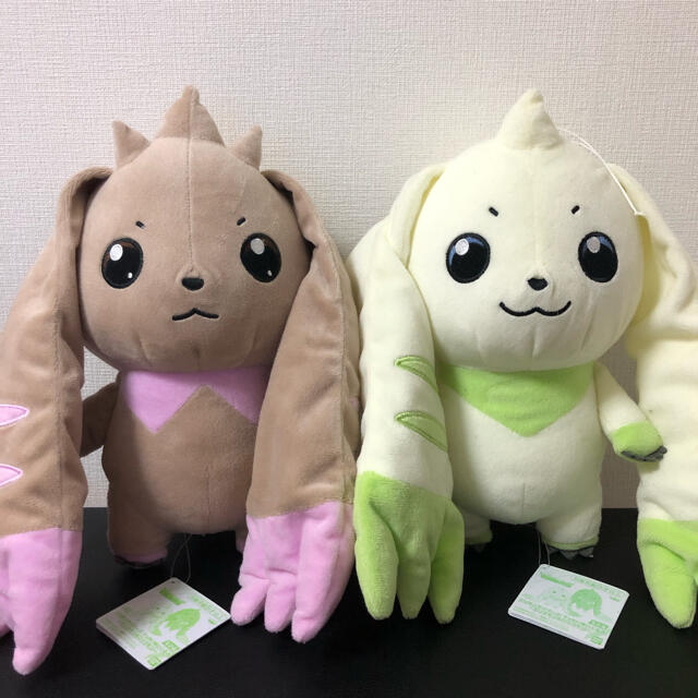デジモンテイマーズ でっかいぬいぐるみ テリアモン ロップモン 2種
