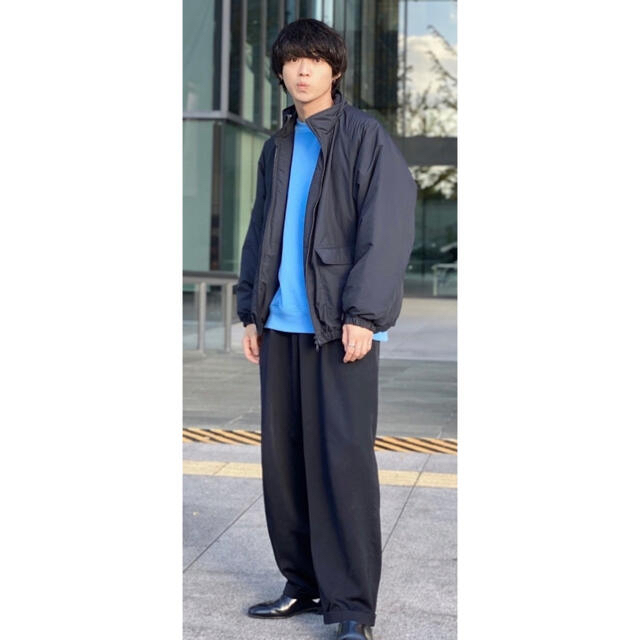 steven alan - ＜Steven Alan＞ PE RIP PUFF BLOUSON ブラックの通販