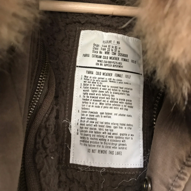 goa - goa ゴア モッズコート モカ ラクーンファーの通販 by Bliss