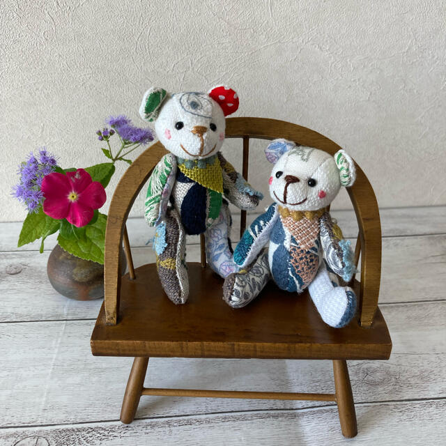 クッキー様専用☆ミナペルホネン☆ハンドメイド☆クマちゃん達