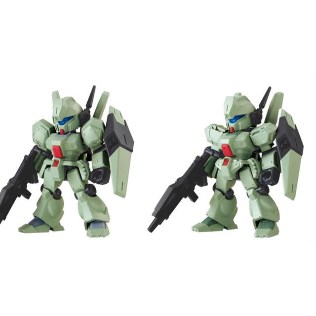 BANDAI - モビルスーツアンサンブル19 ジェガン & ジェガン(D型) 2種類