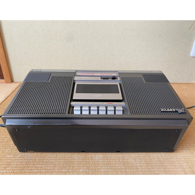 SONY - SONY CFS-V1 ZILBAP TV FM/AM ステレオカセットコーダーの通販