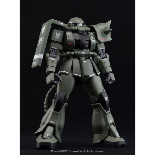 MG 1/100 MS-06J 量産型ザクII用蛍光水転写式デカールの通販 by