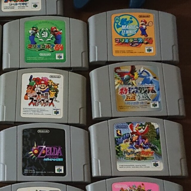 NINTENDO 64 - 64本体+名作ソフト21本セット！ 64コントローラ4つ付き