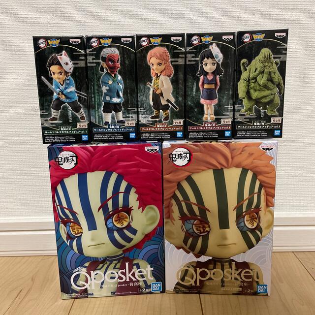 鬼滅の刃 鬼滅の刃 ワーコレ qposket まとめ売り ワーコレ