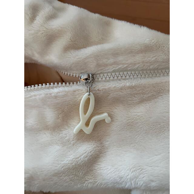 agnes b. - agnes b ファーバッグ オフホワイト 冬バッグ アニエスべー