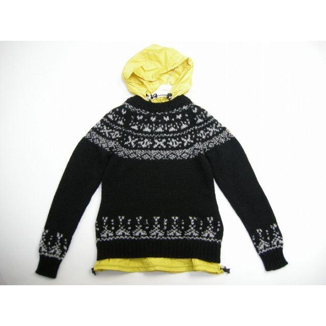 MONCLER - サイズS□モンクレールGRENOBLE□アルパカ混ニットパーカー