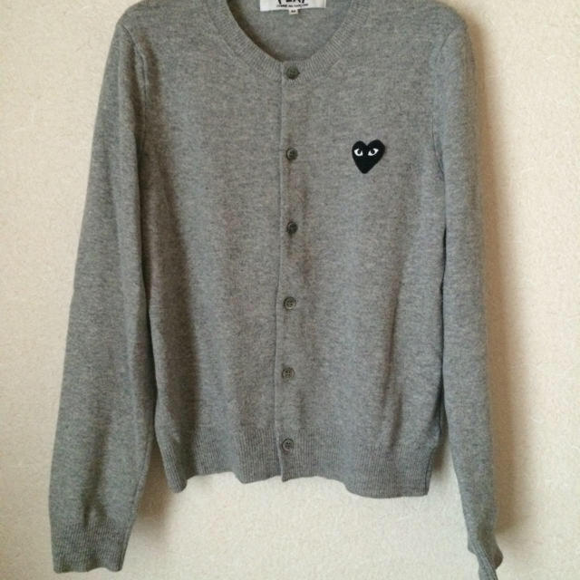 COMME des GARCONS - コムデギャルソン グレーカーディガンの通販 by