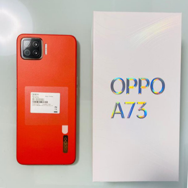 Oppo A73スマートフォン オレンジ色 OPPO OPPO A73 SIMフリー