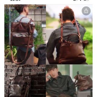 RRL - グランメゾン東京 キムタク VASCO LEATHER NELSON バックの通販