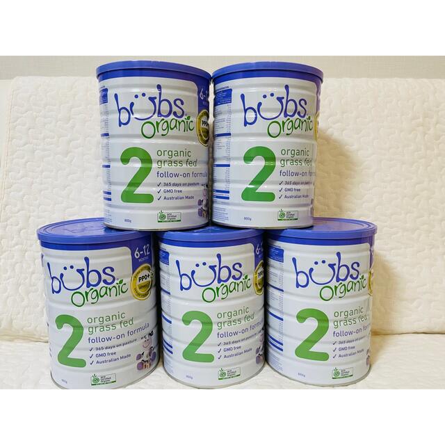 bubsオーガニック粉ミルク 800g× 2缶 ※値下げ交渉可 bubsオーガニック