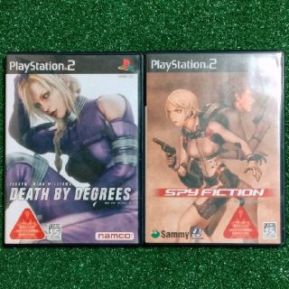 PlayStation2 - PS2ソフト『デス•バイ•ディグリーズ』+『スパイ