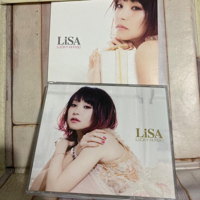 LiSA LUCKY Hi FiVE！（初回盤）Blu-rayDVD付きCDの通販 by rin｜ラクマ