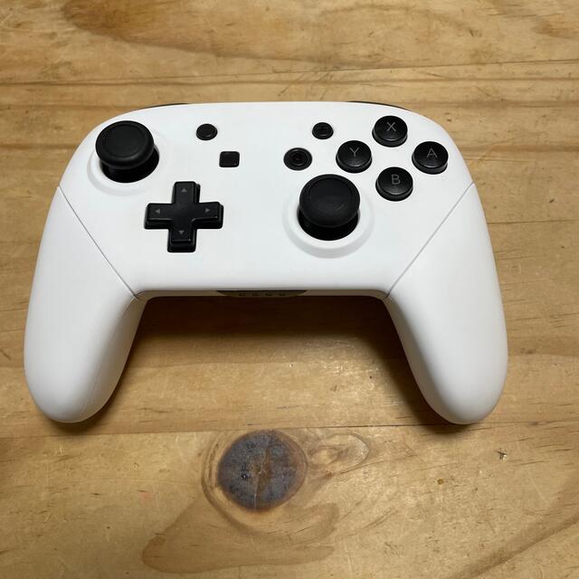 Nintendo Switch - Nintendo Switch 純正プロコン ホワイトカスタム 完