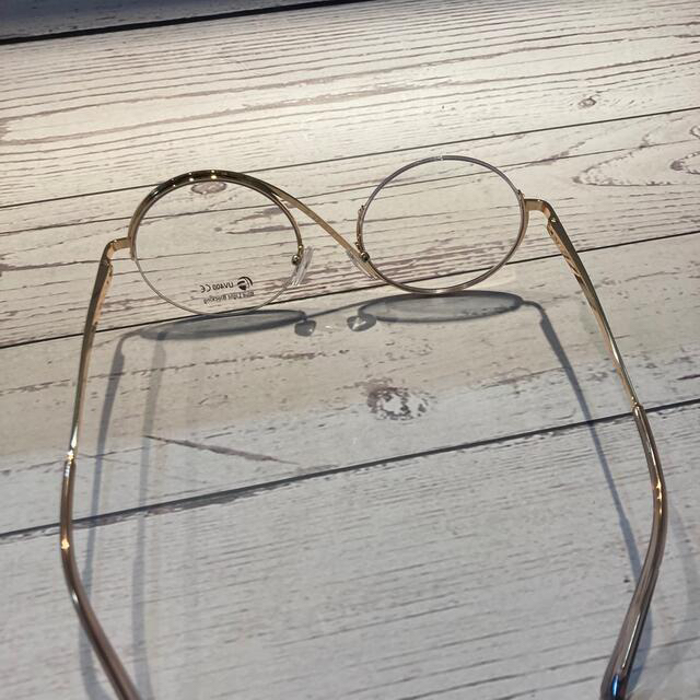 個性的メガネ眼鏡ハーフリムブルーライトカットめがねサングラス
