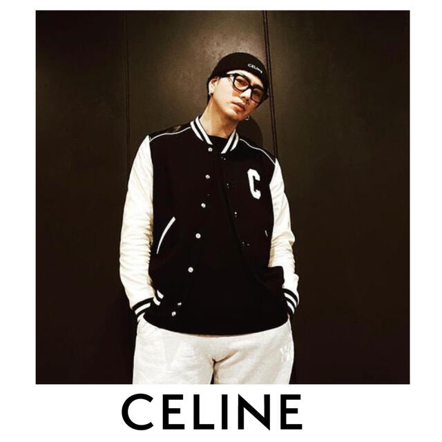 CELINE - CELINE オーバーサイズ テディジャケット / ウール ブラック