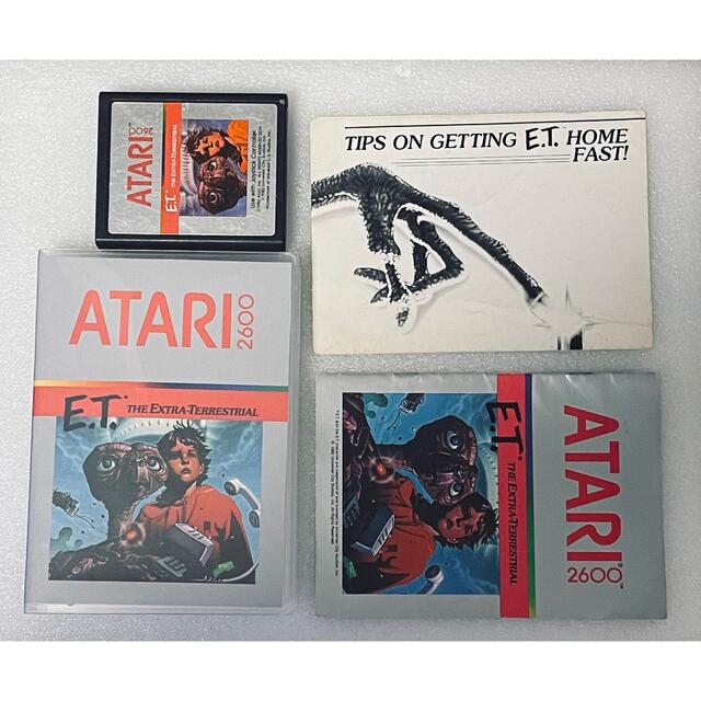 E.T. THE EXTRA TERRESTRIAL [ATARI2600]の通販 by Retro Cleo Valley