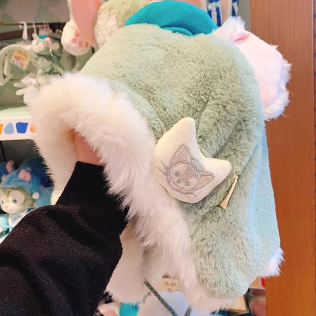 即日発送 上海ディズニー ジェラトーニ ふわふわファーキャップ 帽子の