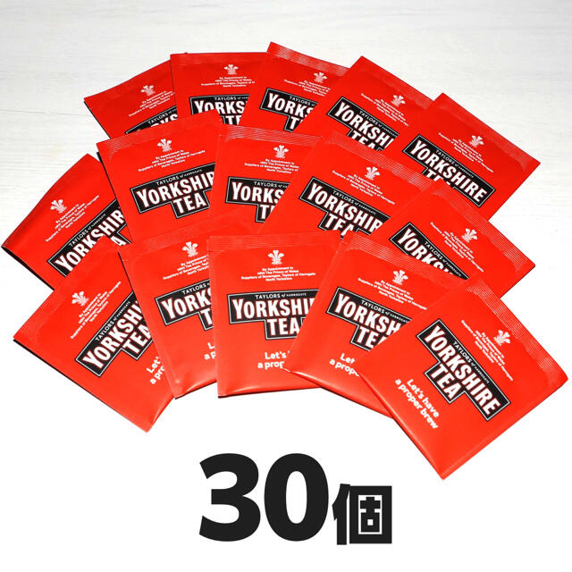 ヨークシャーティー個包装 30個の通販 by tamabito's shop｜ラクマ
