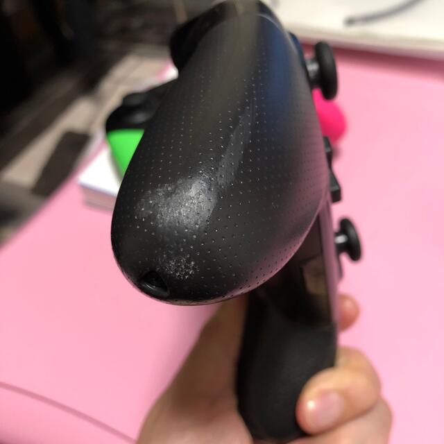 Nintendo Switch - （ジャンク）スイッチ純正プロコン黒の通販 by ほろ