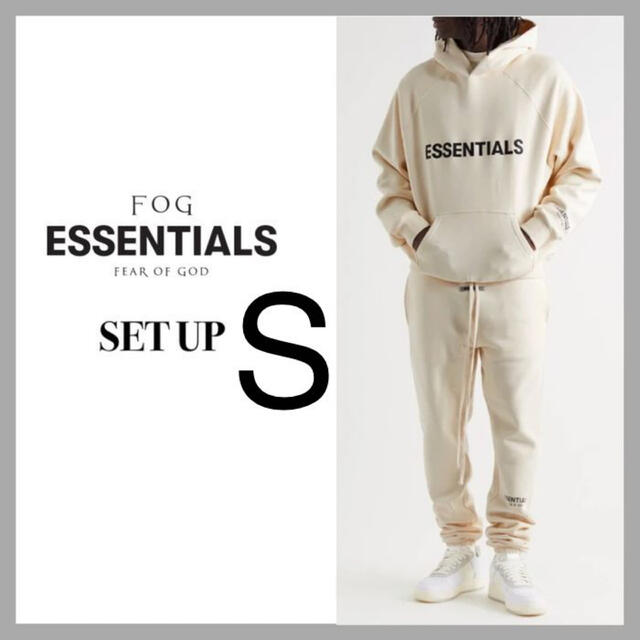FEAR OF GOD - essentials セットアップ クリームの通販 by 24時間以内