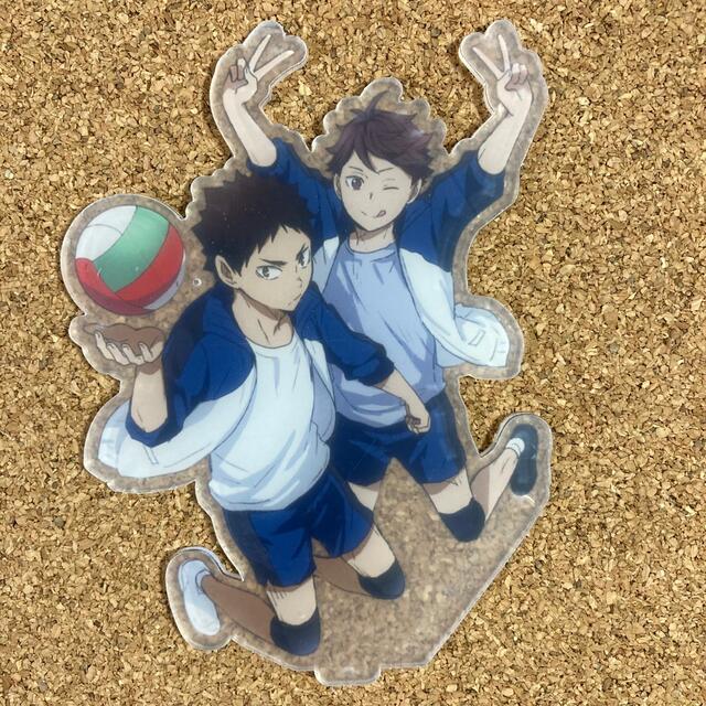 ハイキュー‼︎】北川第一中学校 及川徹&岩泉一【アクリルスタンド】⑧