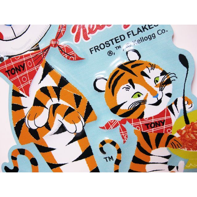 トニーザタイガー レトロ 看板 (ファミリー) エンボスサイン ケロッグ