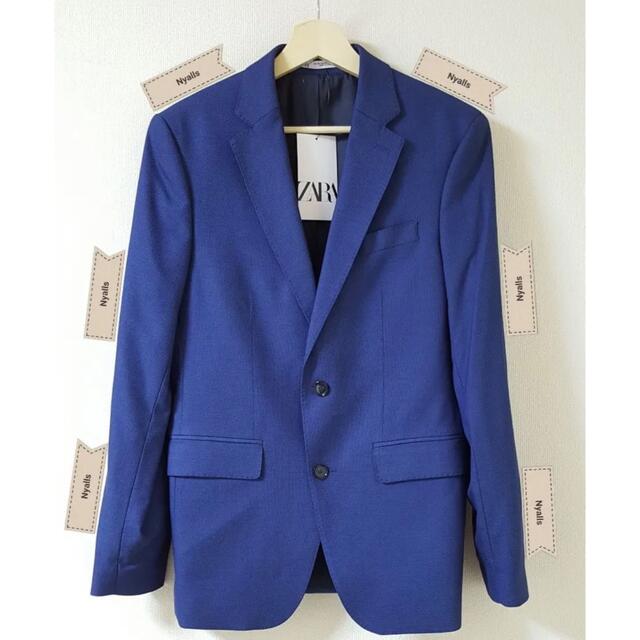 ZARA - ZARA MAN☆新品☆タグ付き☆ブルー☆セットアップ☆スーツ