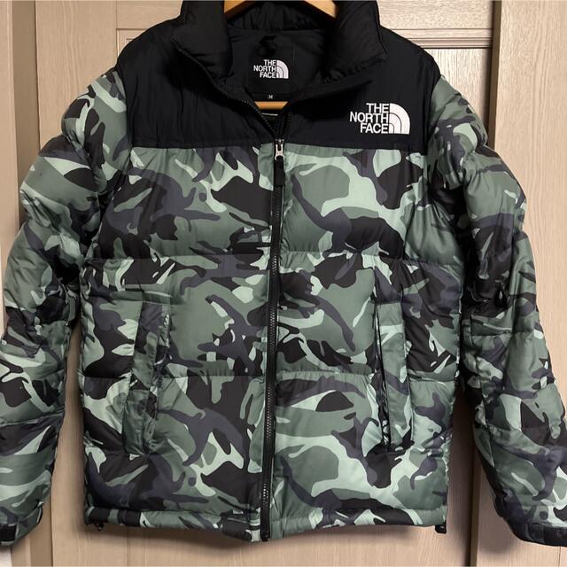 THE NORTH FACE - north face ヌプシ 迷彩 ダウンジャケットの通販 by