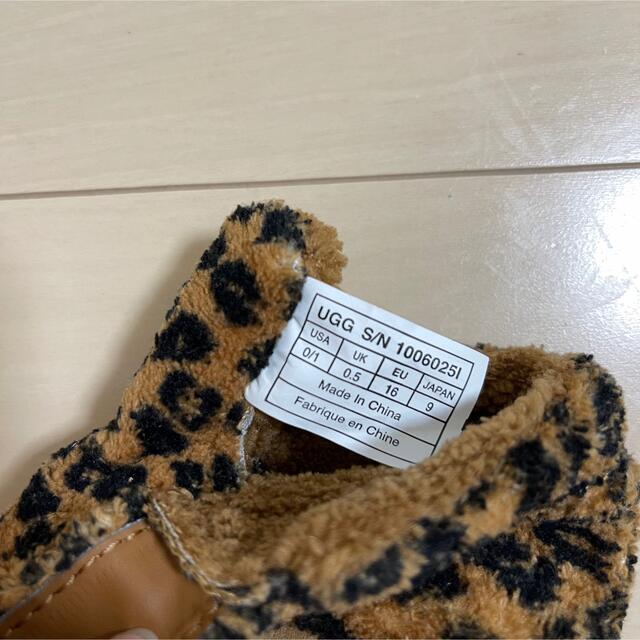UGG - UGG ベビームートンブーツ レオパード 豹柄 ヒョウ柄 ファースト